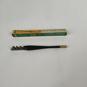 Vintage Fletcher Glass Cutter Gold Tip With Micro Finish‎ Wheel No. 01
